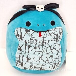 AMITY 🐍 FTM Teal Snake w Skull Headband Girly Goth Squad Original Squishmallow
